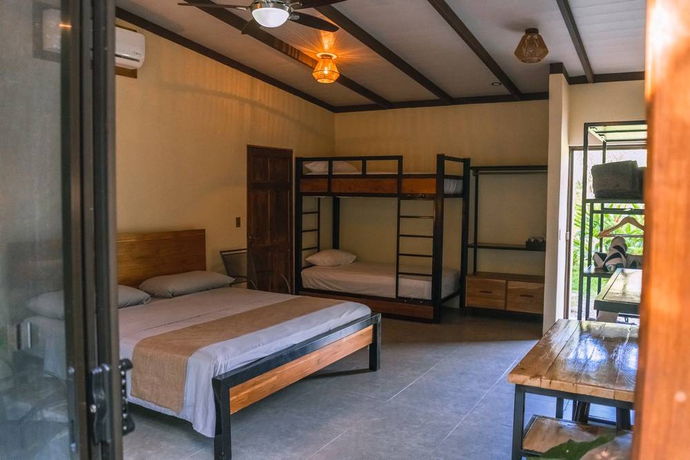 King and Bunk Cabin interior