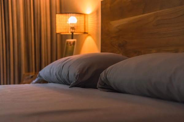 King and Bunk Cabin bedding detail